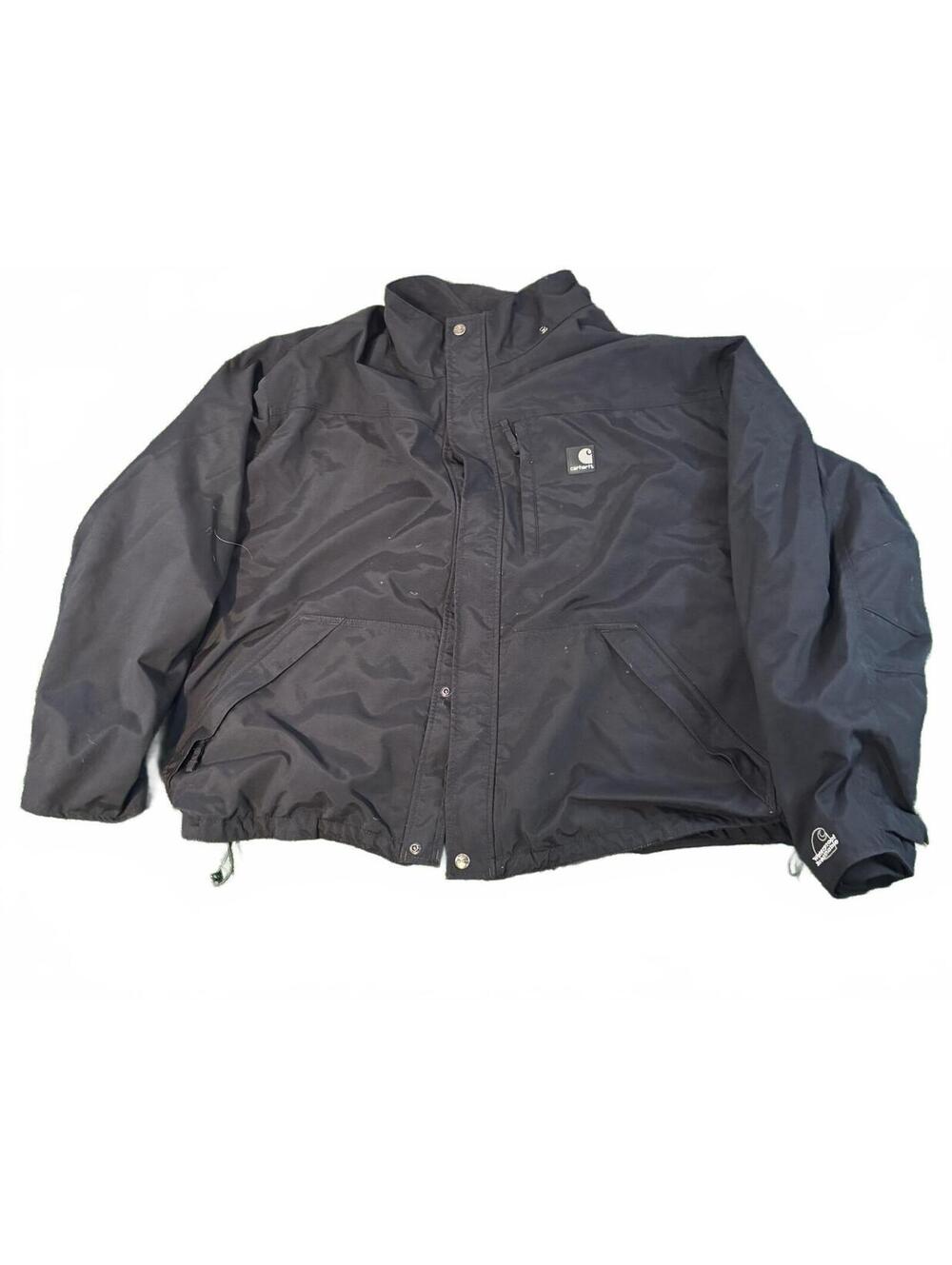 Carhartt Storm Defender Shoreline Black Jacket J162 BLK Mens XXL